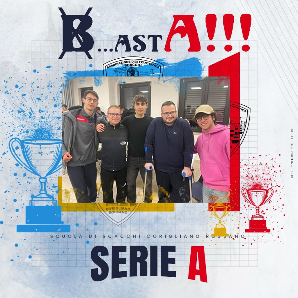 AD Corigliano-Rossano in Serie A2: una conquista storica per la Calabria scacchistic 2 Serie A - Associazione Scacchistica Corigliano-Rossano